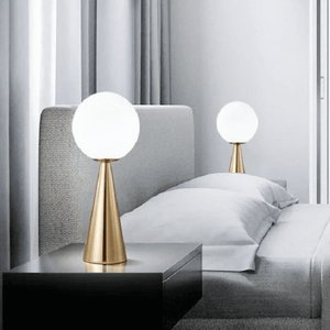 Quinn - Cone Table Lamp | Bright & Plus.