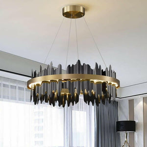 Rune - Modern Creative Circle LED Chandelier