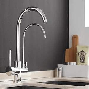 Sibella - Deck Mount Double Crane Faucet | Bright & Plus.