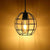 Spherical Hanging Cage Drop Pendant Light | Bright & Plus.