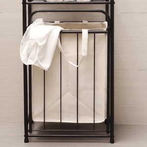 Theodore - Laundry Storage Shelves & Basket | Bright & Plus.