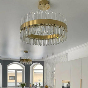 Tizio - Modern Crystal LED Chandelier