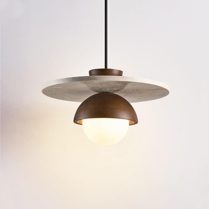 Tord - Mid-Century Vintage Wooden Pendant Light