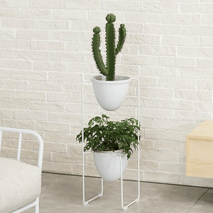 Trevin - Two Level Modern Nordic Planter | Bright & Plus.