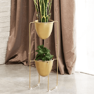 Trevin - Two Level Modern Nordic Planter | Bright & Plus.