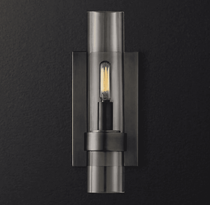 Wall Lamp LED Wall Design with Cylindrical Glass Tube