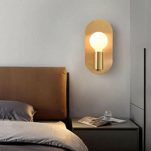 Wall Lamp Minimalist Gold Wall Hanging