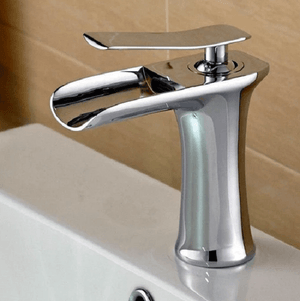 Waterfall Single Handle Basin Faucet | Bright & Plus.