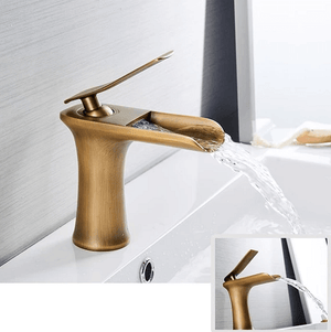 Waterfall Single Handle Basin Faucet | Bright & Plus.