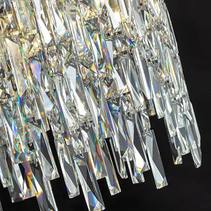 Wellmet - LED Crystal Pendant Lamp Chrome Design