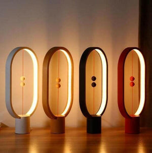 Wood Magnetic Table Lamp | Bright & Plus.