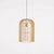 Wooden bird cage pendant light | Bright & Plus.