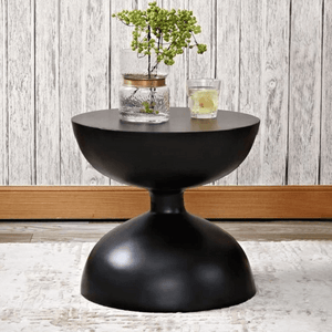 Zephyr - Modern Hourglass Accent Side Table | Bright & Plus.