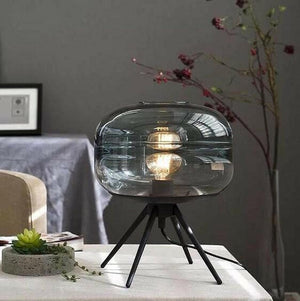 Adler - Glass Dome Table Lamp | Bright & Plus.