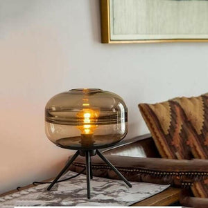 Adler - Glass Dome Table Lamp | Bright & Plus.